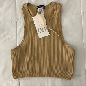Zara Halter Crop Top